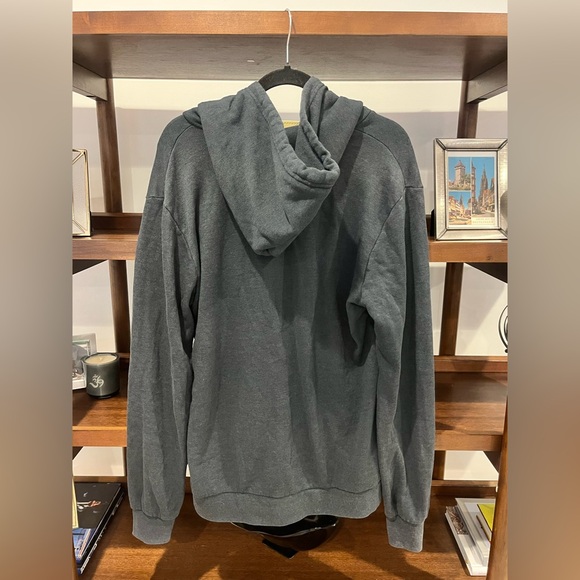 Aviator Nation 5 Stripe Hoodie - Charcoal Grey - Picture 4 of 5